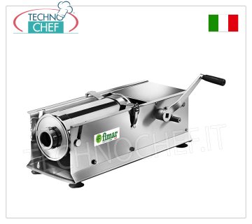 Fimar - Poussoir manuel de table pour SALAMI avec cylindre HORIZONTAL, 2 VITESSES