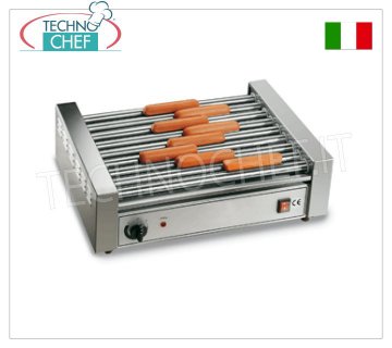 TECHNOCHEF - Cuiseur à saucisses à 9 rouleaux de 46 cm, Mod GW9
