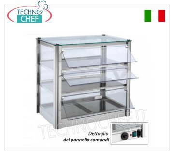 Vitrines de comptoir chaleureuses