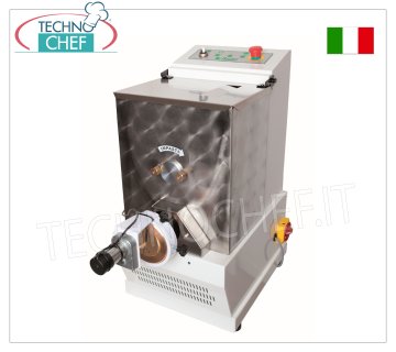 FIMAR - MACHINE À PÂTES FRAÎCHES EXTRUDÉES Professionnelle, avec bol de 8 Kg, coupe-pâtes et support en standard, mod. MPF8N