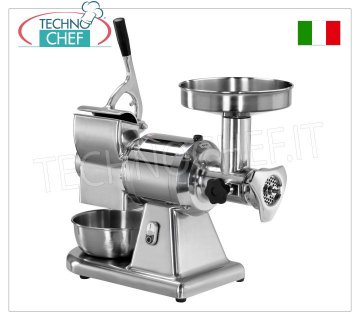 FIMAR - Hachoir à viande-râpe - Type 12, professionnel, avec hachoir à viande en aluminium extractible,