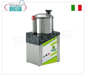 FIMAR - Technochef, Cutter Professionnel en Acier Inoxydable avec bol de 3 litres, Mod.CL3