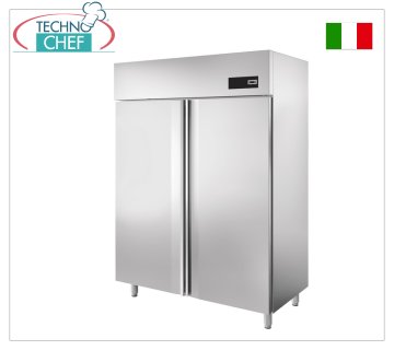 TECHNOCHEF- Meuble Réfrigérateur 2 Portes, 1372 lt, Ventilé, Temp.-2°/+8°C, Classe C