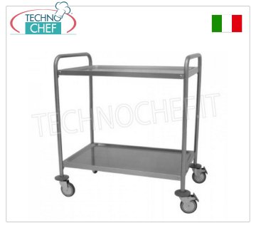 Chariots de service en inox