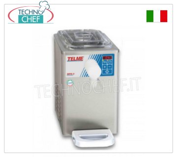 TECHNOCHEF - Fouet à crème professionnel de table, capacité de réserve 2 lt, Mod.BETA2