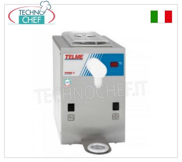 TECHNOCHEF - Fouet à crème professionnel, capacité de réserve 2 lt, Mod.PRIMA2
