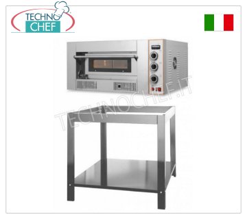 Four à pizza modulaire à gaz, chambre 920x920x155h mm