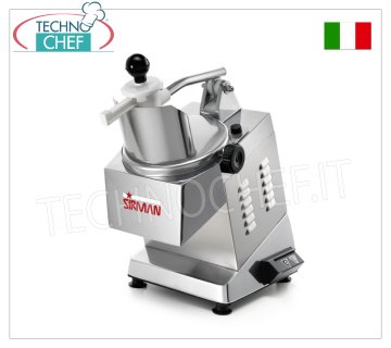 Sirman - Coupe-table électrique professionnel, couvercle en acier inoxydable, mod.TM-INOX