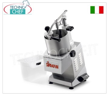 Sirman - Coupe-table électrique professionnel, maxi trémie, mod.TM-TG