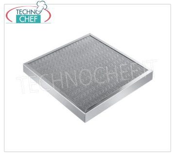 Filtre à graisse en acier inoxydable pour hottes aspirantes à mailles croisées et charbon actif,