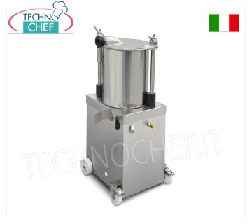 REMPLISSEUSE HYDRAULIQUE VERTICALE DE CHARCUTERIE, en ACIER INOXYDABLE