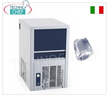 MACHINE À GLAÇONS PLEINS, rendement 25 kg/24 h, stockage 6 kg