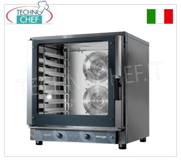 TECNODOM - Four électrique à convection 7 plaques GN 1/1 ou cm 60x40, dim.mm.840x920x935h