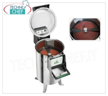 FIMAR - Technochef, Éplucheur de pommes de terre professionnel, capacité de charge 18 kg, modèle PPN/18
