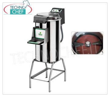FIMAR - Technochef, Éplucheur de pommes de terre professionnel sur pied, capacité de charge 18 kg, modèle PPF/18