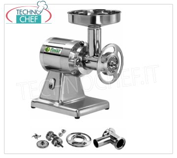Fimar - Hachoir à viande type 22, professionnel avec groupe de broyage en aluminium - Entièrement démontable