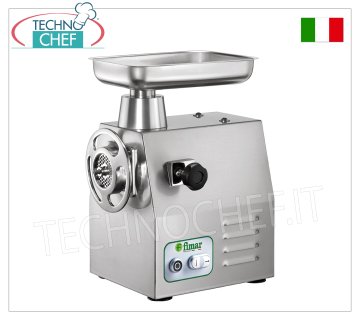 Fimar - Hachoir à viande type 22, professionnel avec carénage, avec unité de broyage en acier inoxydable - AMOVIBLE