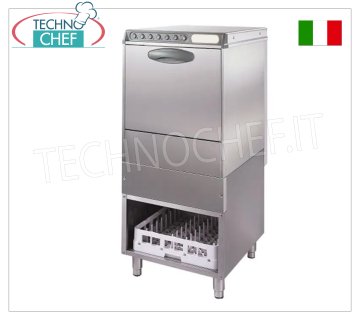 Lave-vaisselle-Lave-ustensiles électromécanique, panier carré mm 500x500, hauteur utile mm 370