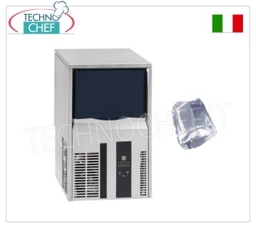 MACHINE À GLAÇONS PLEINS, rendement 25 kg/24 h, stockage 6 kg