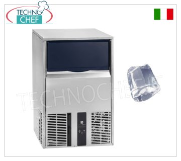 MACHINE À GLAÇONS PLEINS, rendement 45 kg/24 h, stockage 15 kg