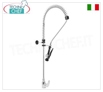 Mitigeur monotrou avec douchette suspendue