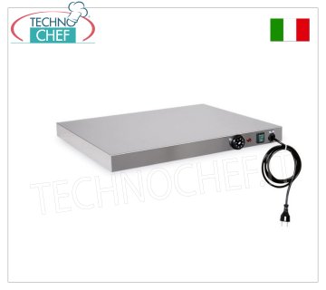 Surface de maintien au chaud en acier inoxydable, dim.mm 660x530x60h