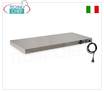 Surface de maintien au chaud en acier inoxydable, dim.mm 1320x530x60h