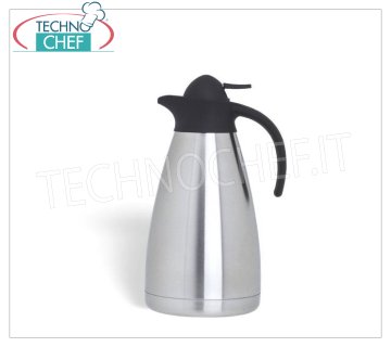 Carafe isotherme en acier, capacité 1 litre