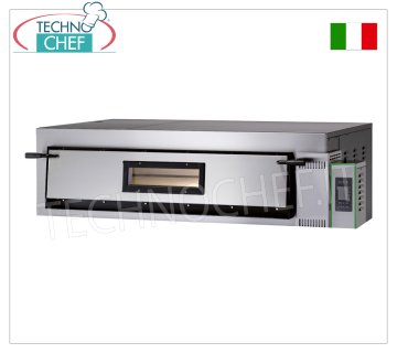 FIMAR - Four à pizza électrique pour 9 pizzas de 35 cm, 1 chambre de 108 x 108 cm,
