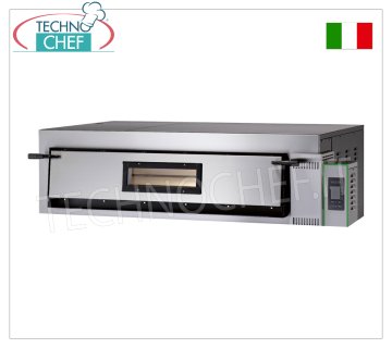 FIMAR - Four à pizza électrique pour 6 pizzas de 35 cm, 1 chambre transversale 108x72 cm,