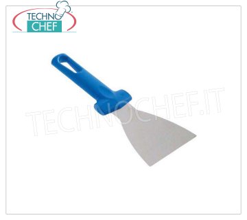 GI.METAL - Spatule triangulaire flexible en acier inoxydable, Mod.102208 Spatule triangulaire flexible en acier inoxydable, 10x9 cm (produit suspendu).