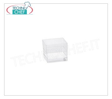 CUP, Ligne Finger Food, portion individuelle en polystyrène transparent, CC.60