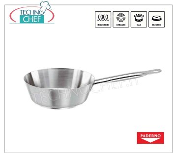 PADERNO - COCHON CONIQUE 1 manche INOX pour INDUCTION,