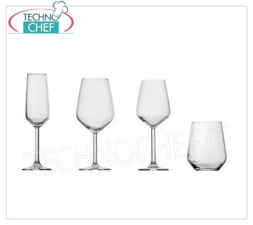 Verres pour la table - série complète coordonnée VERRE À EAU, PASABAHCE, ligne Allegra