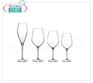 Verres pour la table - série complète coordonnée VERRE À RIESLING, LUIGI BORMIOLI, Collection Cristallino Tasting Atelier