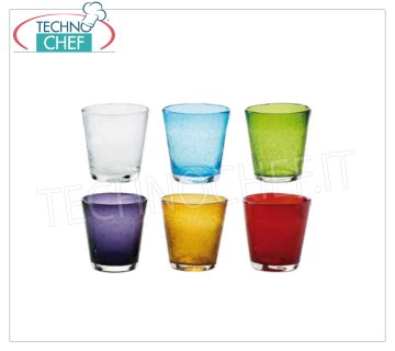 Verres pour Bar - Disco VERRE À EAU TRANSPARENT, Collection Bulles