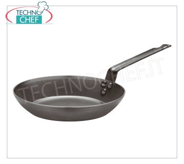 Paderno - Poêle Lyonnaise Lourde, en fer, avec 1 manche,
