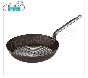 Paderno - Poêle à châtaignes en fer, pour induction, 28 cm
