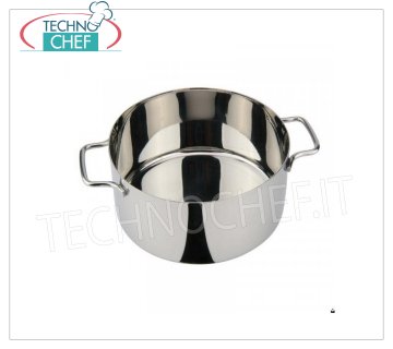 Ilsa - HIGH CASSEROLE Inox SINGLE PORTION 2 poignées