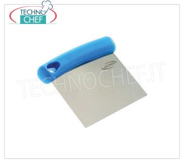 Technochef - Spatule - Cutter en acier inoxydable, lame flexible, 10 cm. Cutter avec lame flexible en acier inoxydable, taille 10x10 cm (produit suspendu).