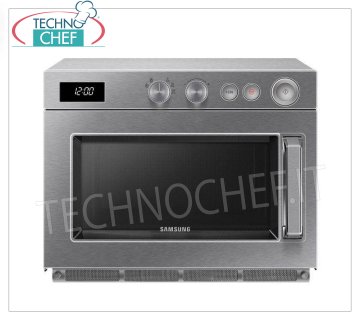 SAMSUNG - Four Micro-Ondes Professionnel, Commandes Manuelles, Puissance 1850 W, Chambre GN 2/3 cm 37x37 - mod.CM1919-UR