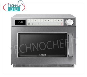 SAMSUNG - Four micro-ondes professionnel, Commandes digitales, Puissance 1500 W, Chambre GN 2/3 cm 37x37 - mod.CM1529-UR