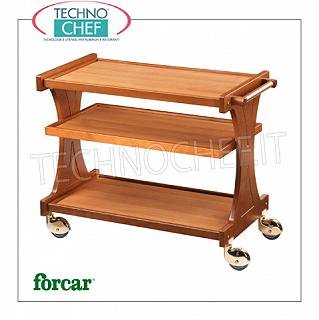 Chariots de service en bois