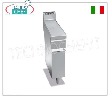 TECHNOCHEF - PLATEAU NEUTRE sur ARMOIRE OUVERTE, 1 module de 200 mm, Mod.N7T2M