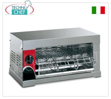 FOUR GRILLE-PAIN avec 3 PINCES EN ACIER CHROME, GAMME COMPLÈTE