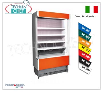 Réfrigérateur vitrine mural, Ligne VULCANO, profondeur 60 cm, LONG 88 cm, avec et sans groupe frigorifique
