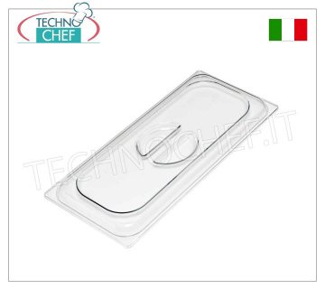 Couvercle pour glacier en polycarbonate, dim. 360x165mm