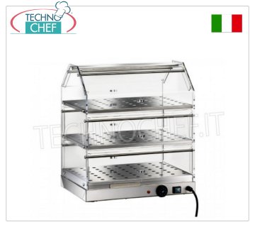 Vitrines de comptoir chaleureuses