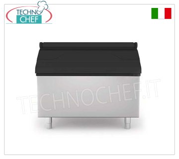 Stockage de glace, hautement isolé, capacité 250 kg, poids 48 kg, dim.mm.1081x824x968h