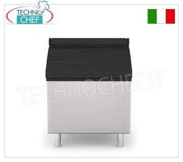 Stockage de glace, hautement isolé, capacité 180 kg, poids 43 kg, dim.mm.769x850x1048h